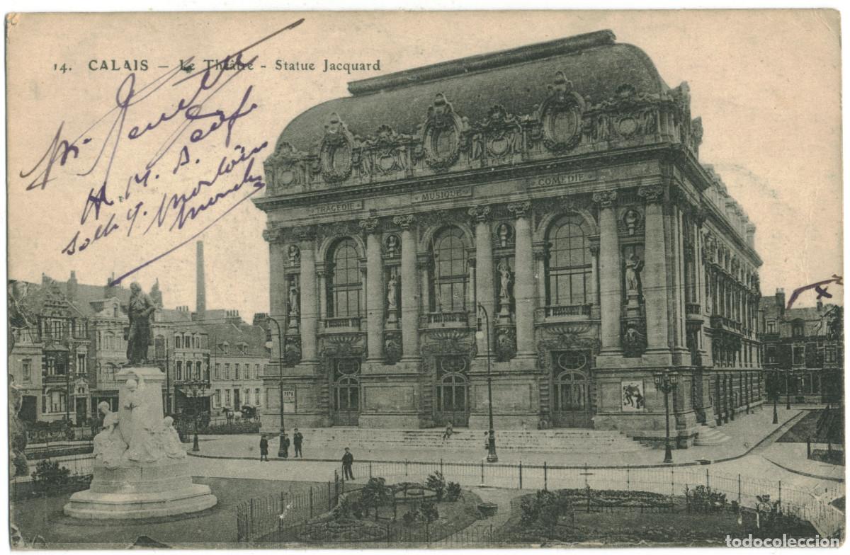 Postales: CALAIS_Th&eacute;&acirc;tre_E. le Deley_14 / Teatros Francia
