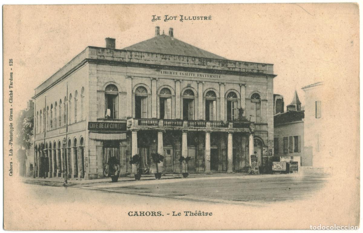 Postales: CAHORS_th&eacute;&acirc;tre_Girma / Teatros Francia