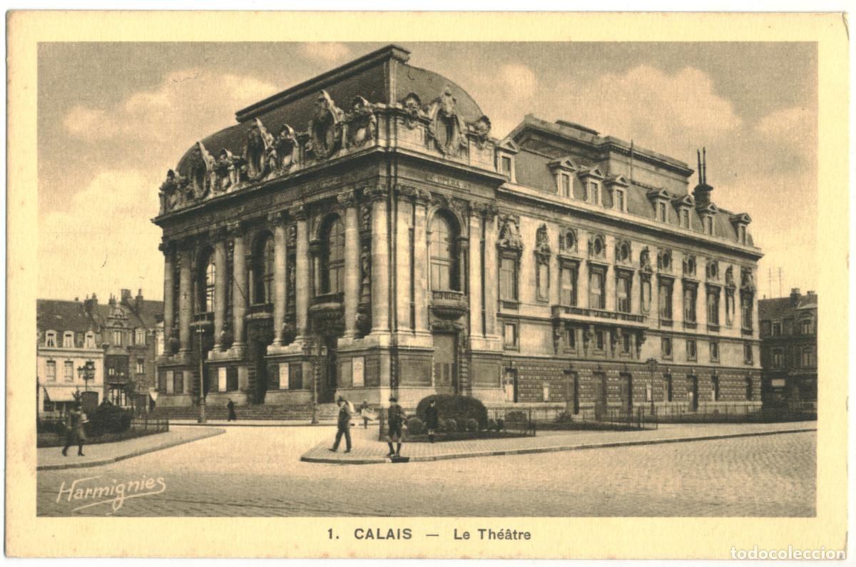 Postales: CALAIS_Th&eacute;&acirc;tre_Harmignies 1 / Teatros Francia