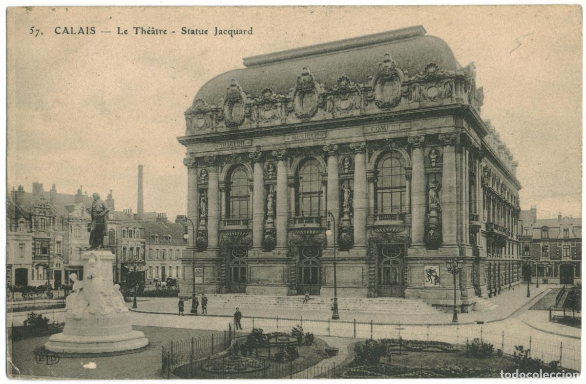 Postales: CALAIS_Th&eacute;&acirc;tre_ELD 57 / Teatros Francia