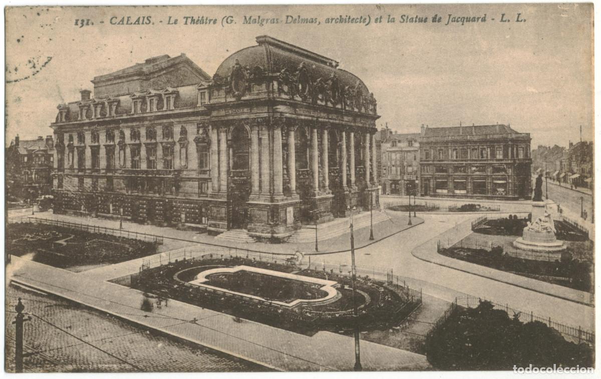 Postales: CALAIS_Th&eacute;&acirc;tre_L&eacute;vy et Neurdein 131 / Teatros Francia
