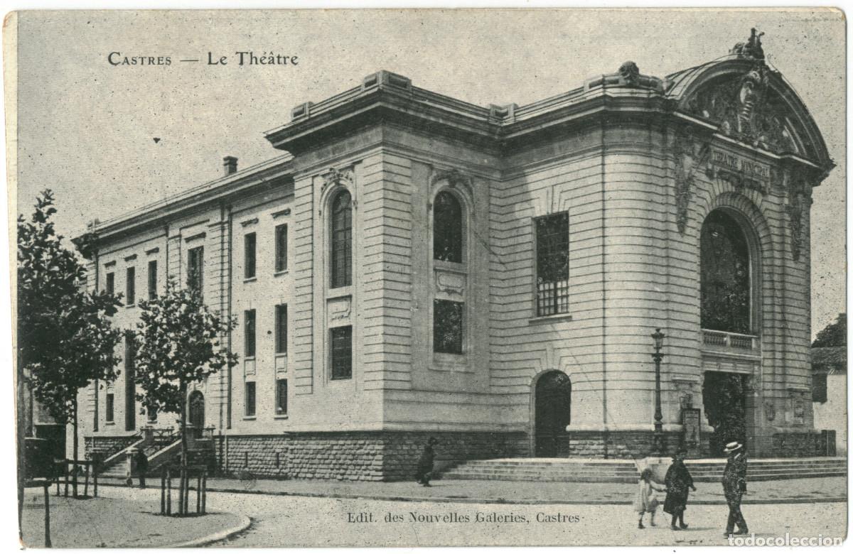 Postales: CASTRES_Th&eacute;&acirc;tre_Nouvelles Galeries / Teatros Francia