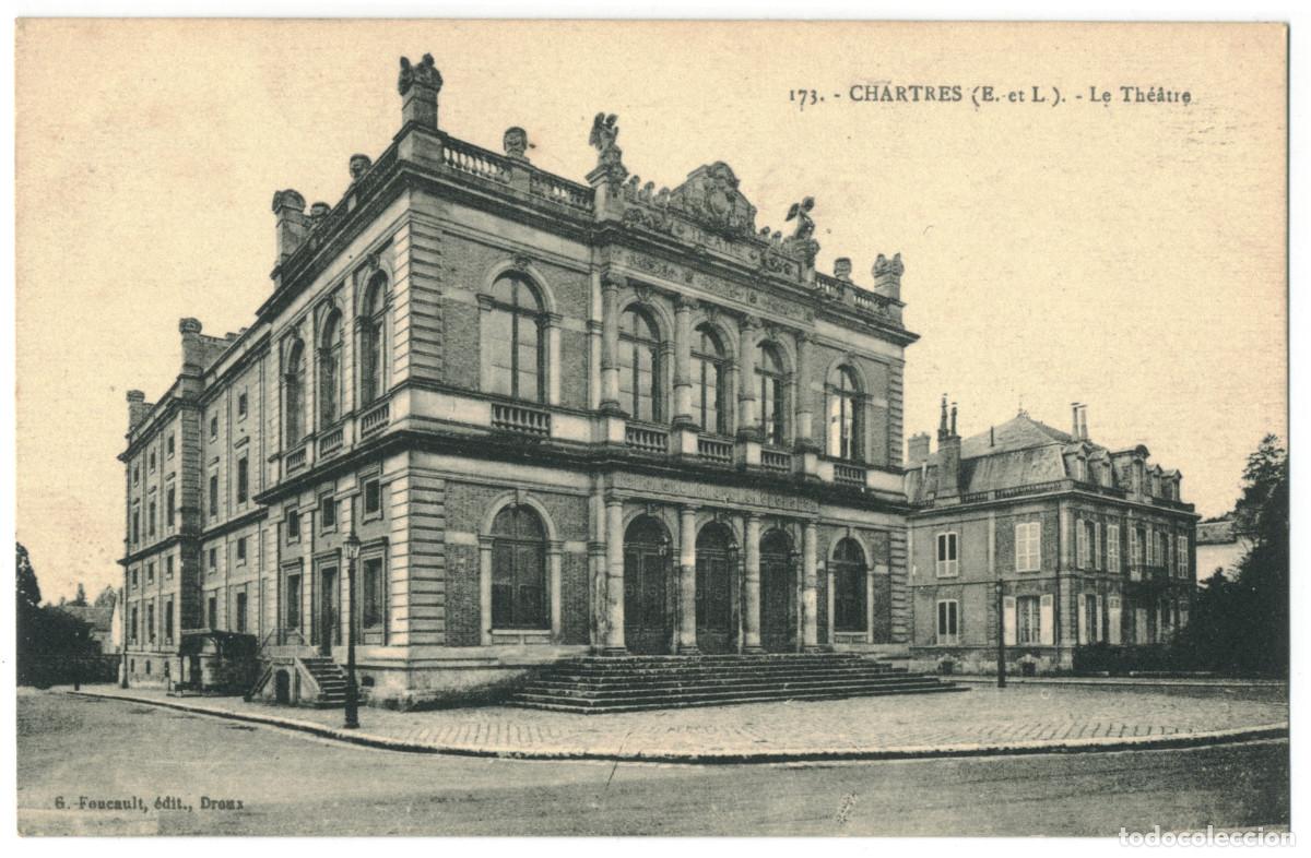 Postales: CHARTRES_Th&eacute;&acirc;tre_G. Foucault 173 / Teatros Francia