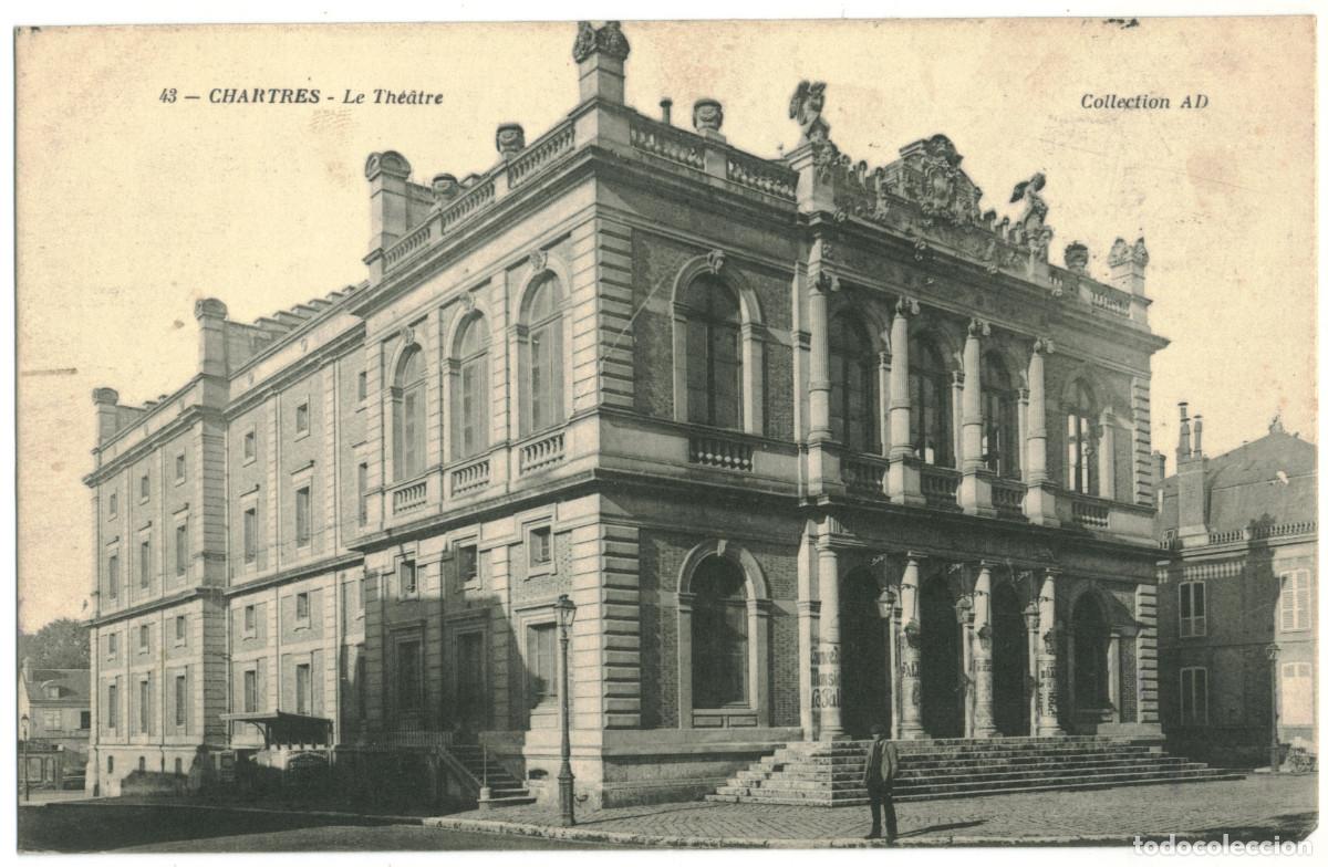 Postales: CHARTRES_Th&eacute;&acirc;tre_AD 43 / Teatros Francia
