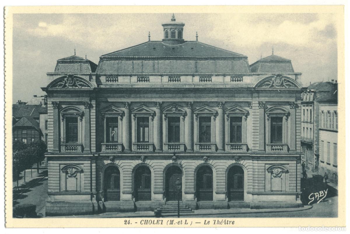 Postales: CHOLET_Th&eacute;&acirc;tre_Gaby et G. Artaud 24 / Teatros Francia