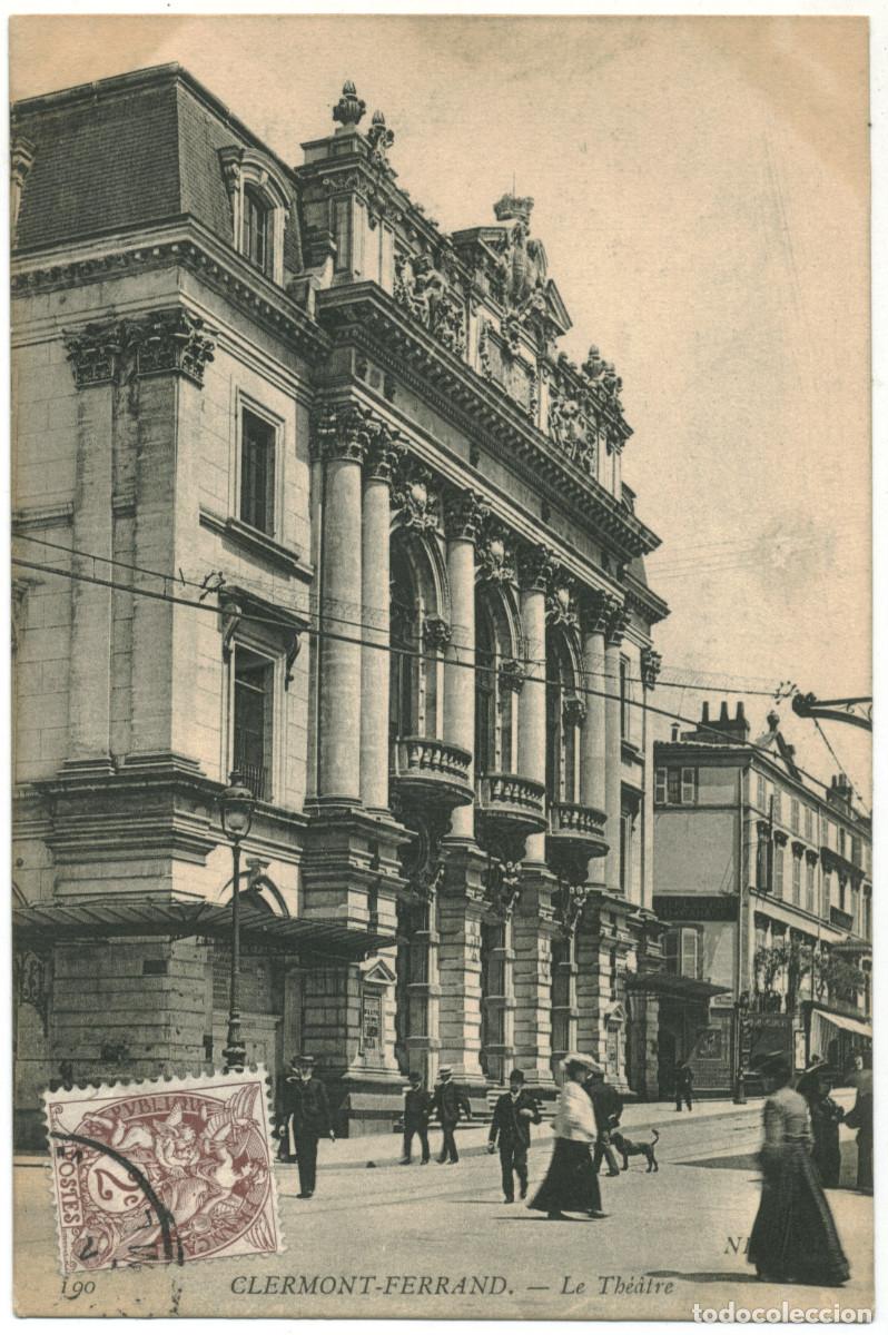 Postales: CLERMONT-FERRAND_Th&eacute;&acirc;tre_ND 190 / Teatros Francia