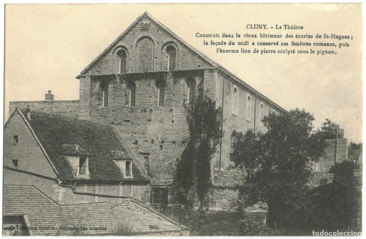 Postales: CLUNY_Th&eacute;&acirc;tre_Butrion / Teatros Francia
