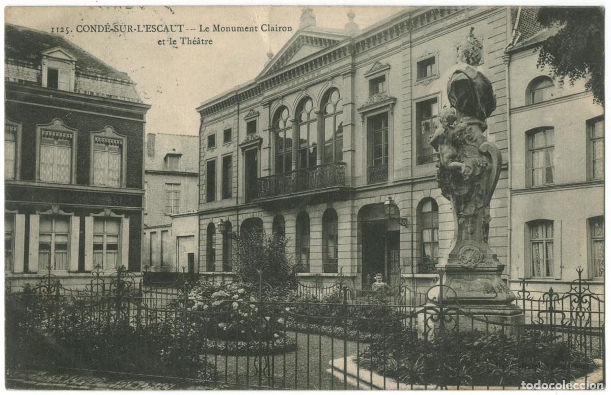 Postales: CONDE-sur-L'ESCAUT_Th&eacute;&acirc;tre_Raley 1125 / Teatros Francia