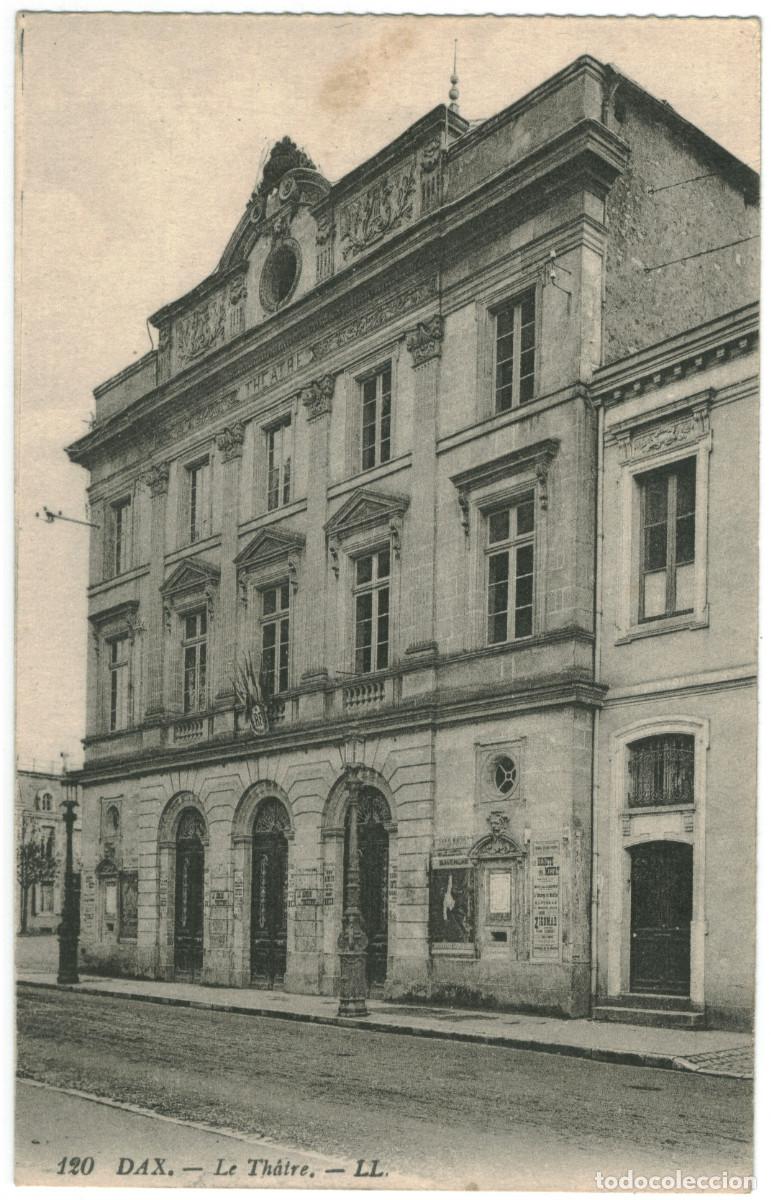 Postales: DAX-Th&eacute;&acirc;tre_L&eacute;vy Fils 120 / Teatros Francia