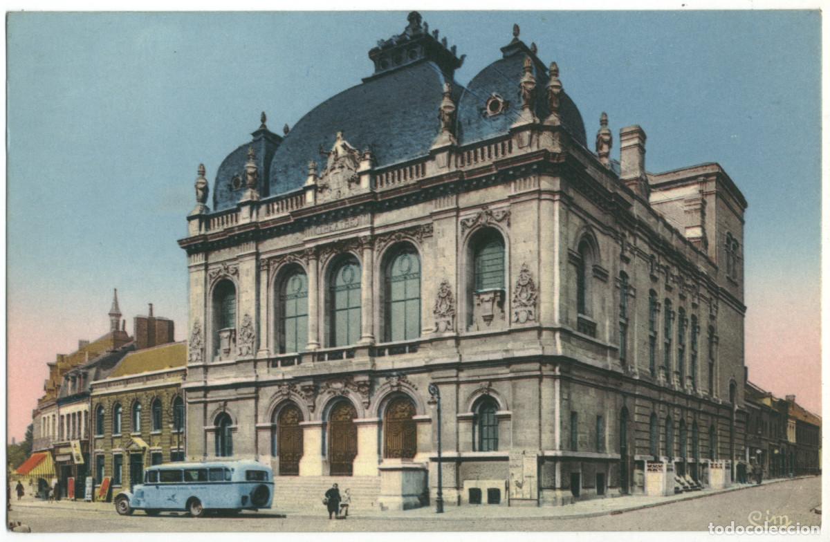 Postales: DENAIN_Th&eacute;&acirc;tre_Ciny et M&acirc;con / Teatros Francia