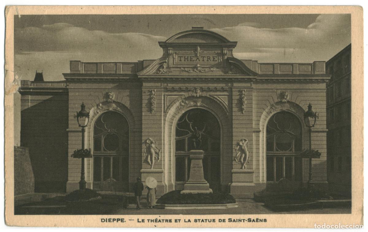 Postales: DIEPPE_Th&eacute;&acirc;tre / Teatros Francia