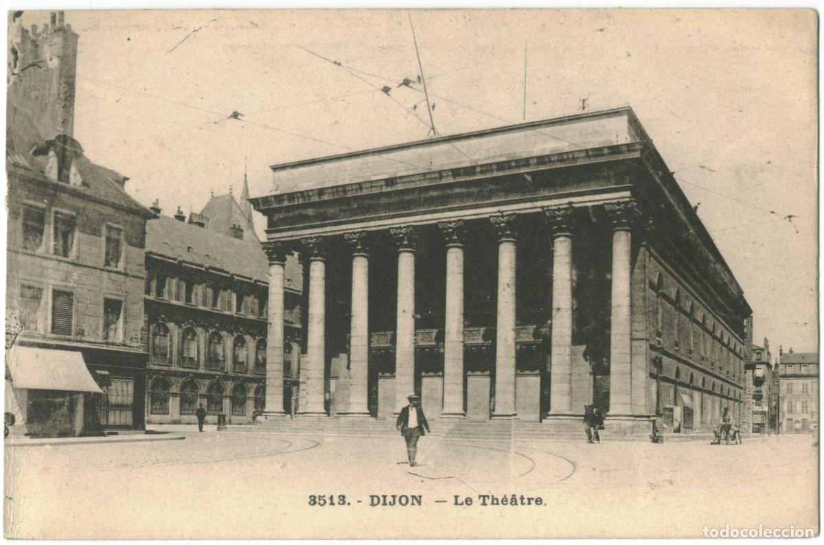 Postales: DIJON_Th&eacute;&acirc;tre_C.L.B. 3513 / Teatros Francia