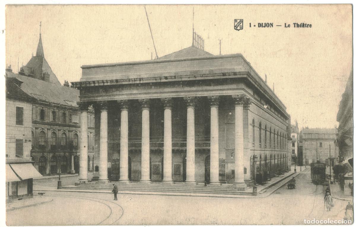 Postales: DIJON_Th&eacute;&acirc;tre_RG 1 / Teatros Francia