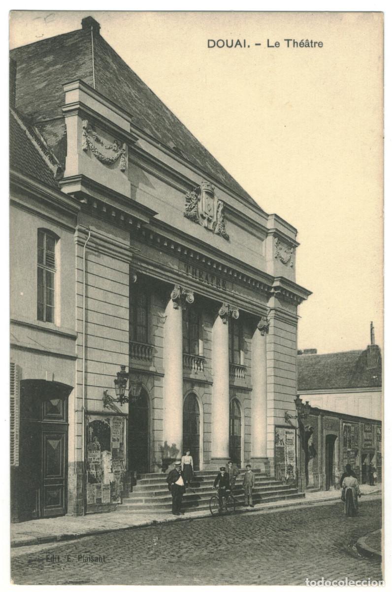 Postales: DOUAI_Th&eacute;&acirc;tre_E. Plaisant / Teatros Francia