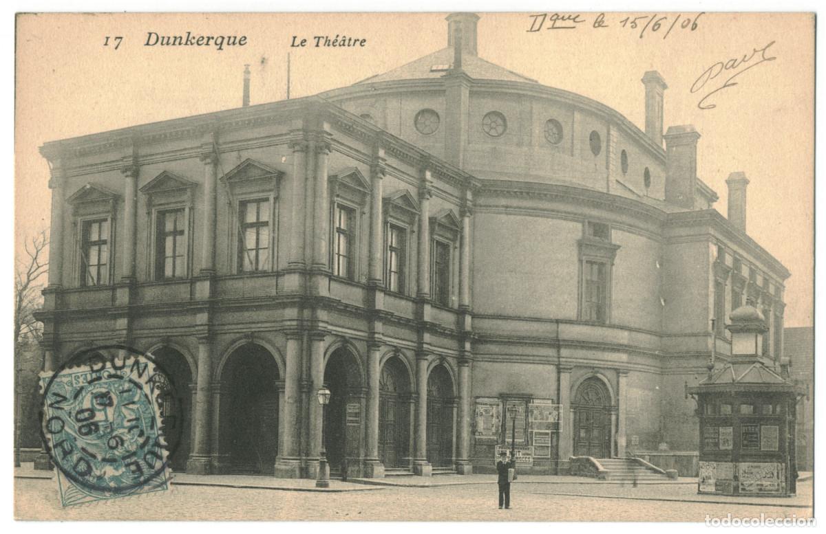 Postales: DUNKERQUE_Th&eacute;&acirc;tre_Sindatos 17 / Teatros Francia