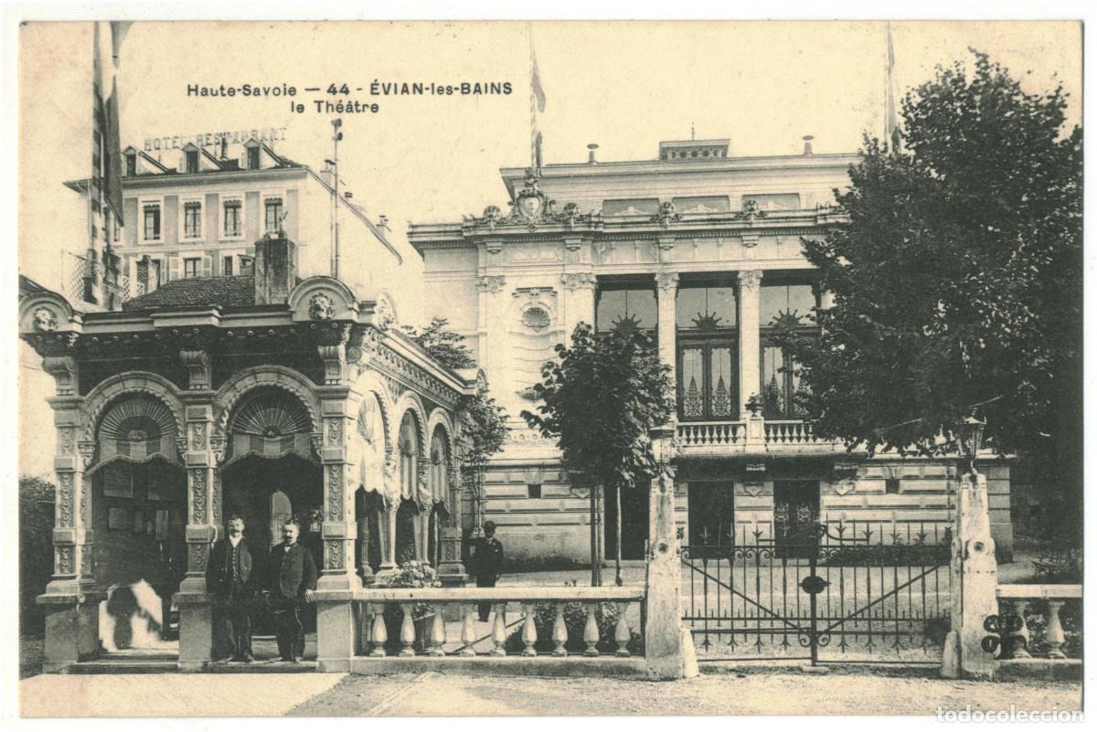 Postales: &Eacute;VIAN-les-Bains_Th&eacute;&acirc;tre_Trefle 44 / Teatros Francia