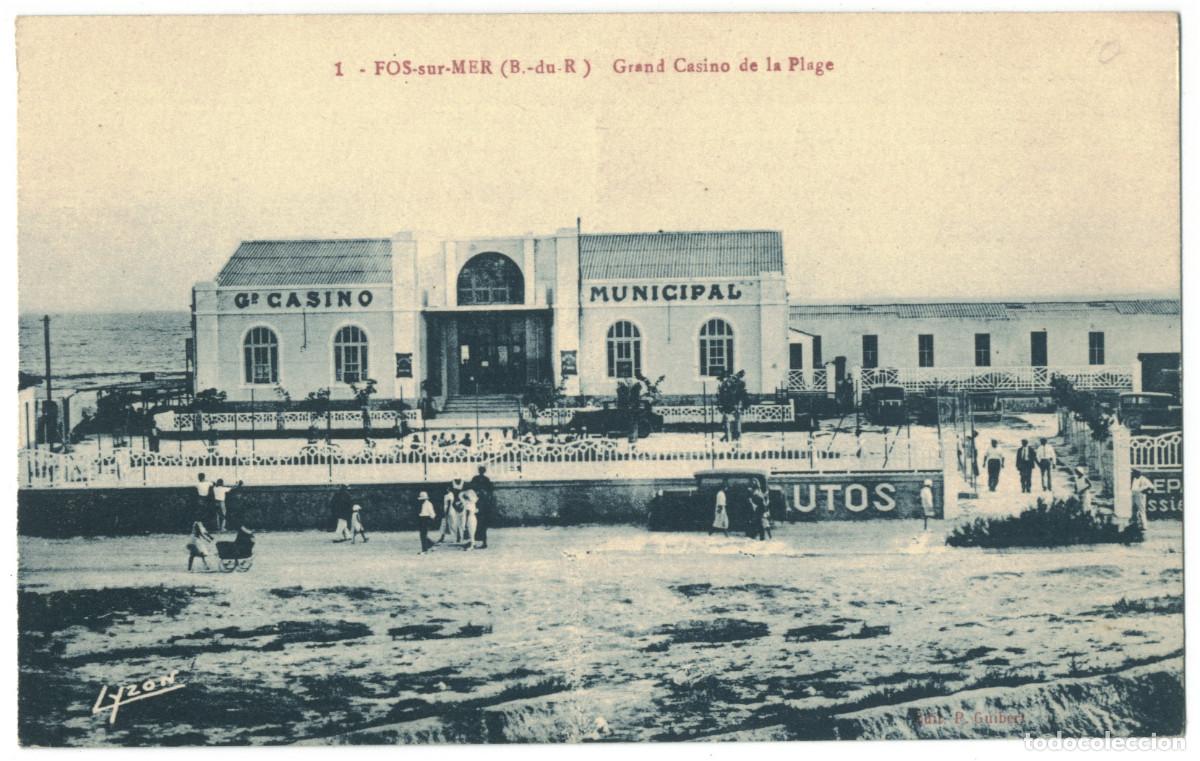 Cartes Postales: FOS-sur-MER_Grand Casino_P. Guibert 1 / Teatros Francia