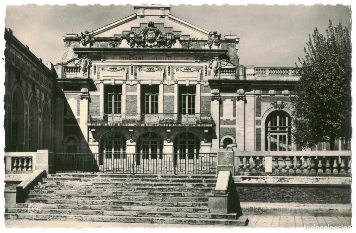 Cartes Postales: FONTAINEBLEAU_Th&eacute;&acirc;tre Municipal_C.A.P. 713 / Teatros Francia