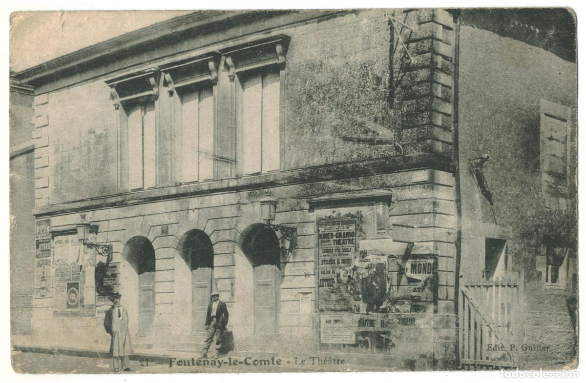 Cartes Postales: FONTENAY-le-COMTE_Th&eacute;&acirc;tre_P. Gailler 21 / Teatros Francia