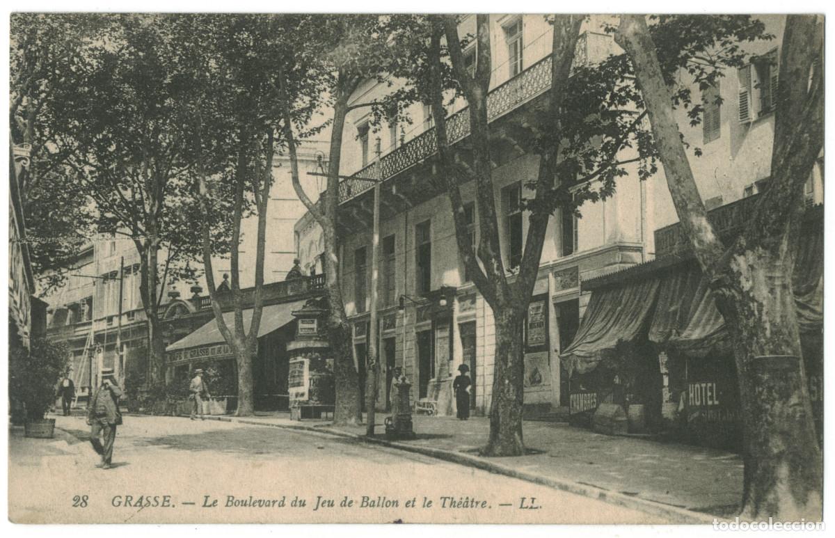 Postales: GRASSE_Th&eacute;&acirc;tre_LL. 28 / Teatros Francia