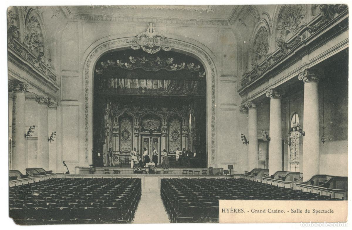 Postales: HY&Egrave;RES_Grand Casino / Teatros Francia