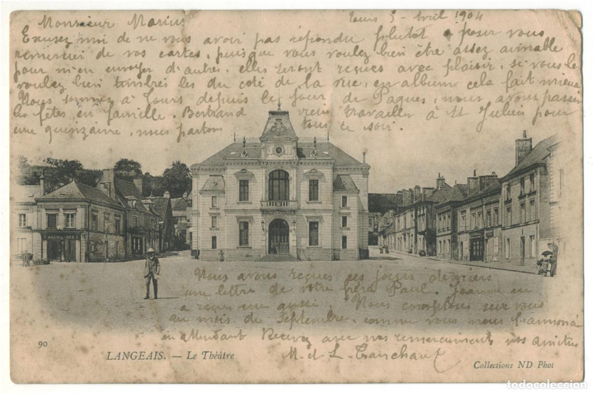 Postales: LANGEAIS_Th&eacute;&acirc;tre_Neurdein 90 / Teatros Francia
