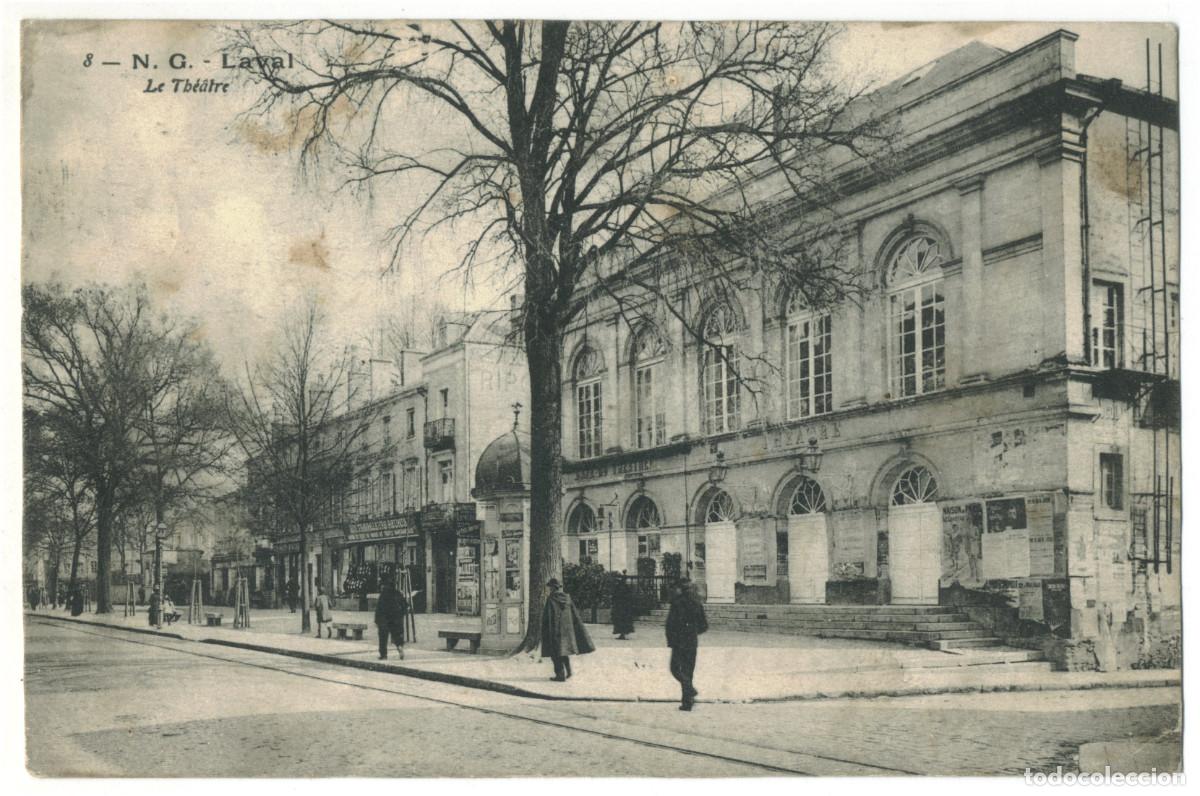 Postales: LAVAL_Th&eacute;&acirc;tre_N.G. 8 / Teatros Francia
