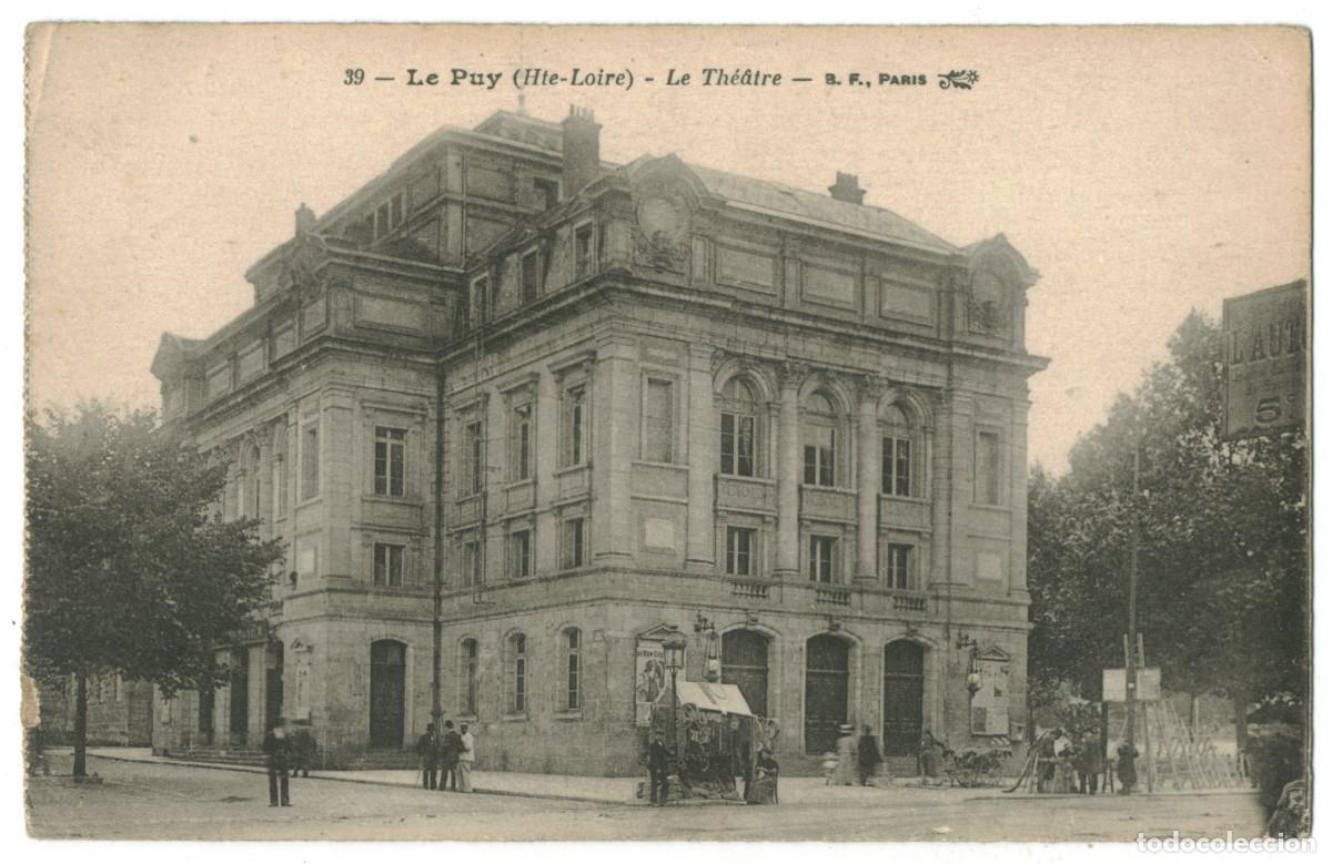 Postales: LE PUY_Th&eacute;&acirc;tre_B.F. et Catala 39 / Teatros Francia