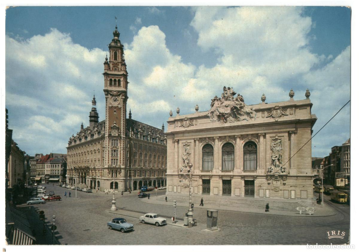 Postales: LILLE_Th&eacute;&acirc;tre_Iris et La Cigogne / Teatros Francia
