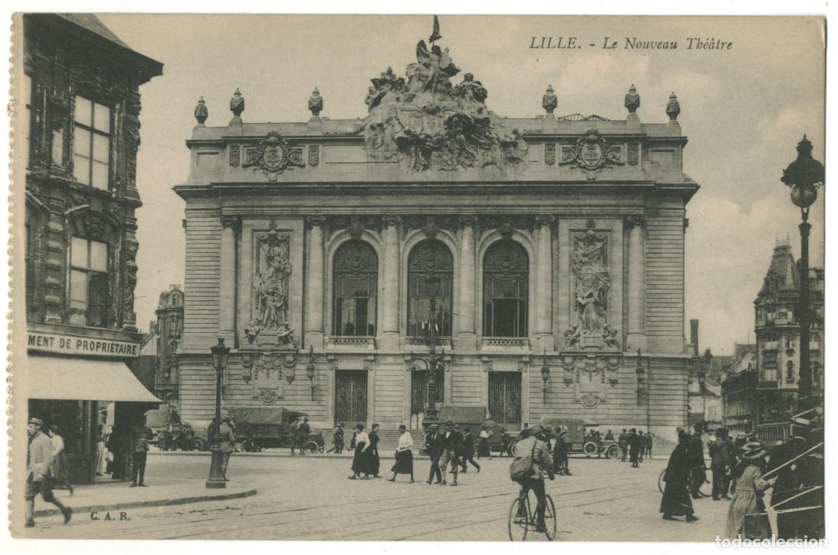 Postales: LILLE_Th&eacute;&acirc;tre_C.A.R. / Teatros Francia
