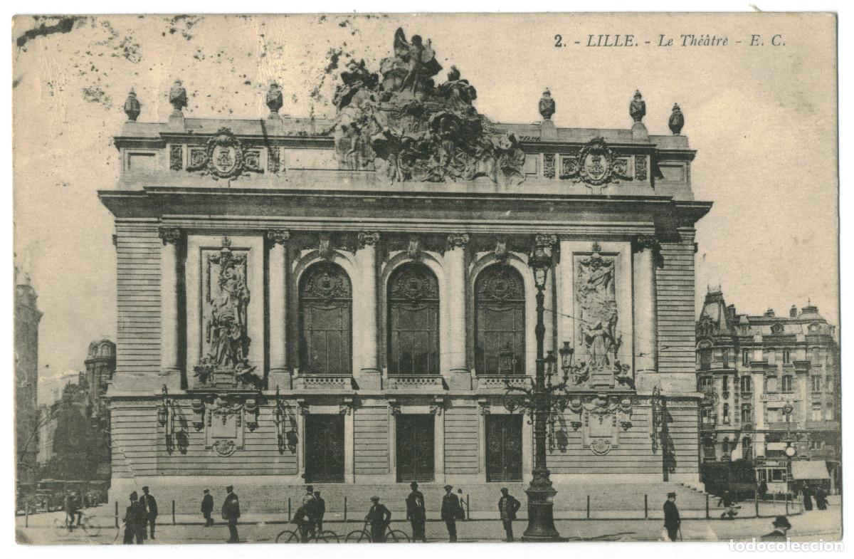 Cartes Postales: LILLE_Th&eacute;&acirc;tre_E. Cailteux 2 / Teatros Francia