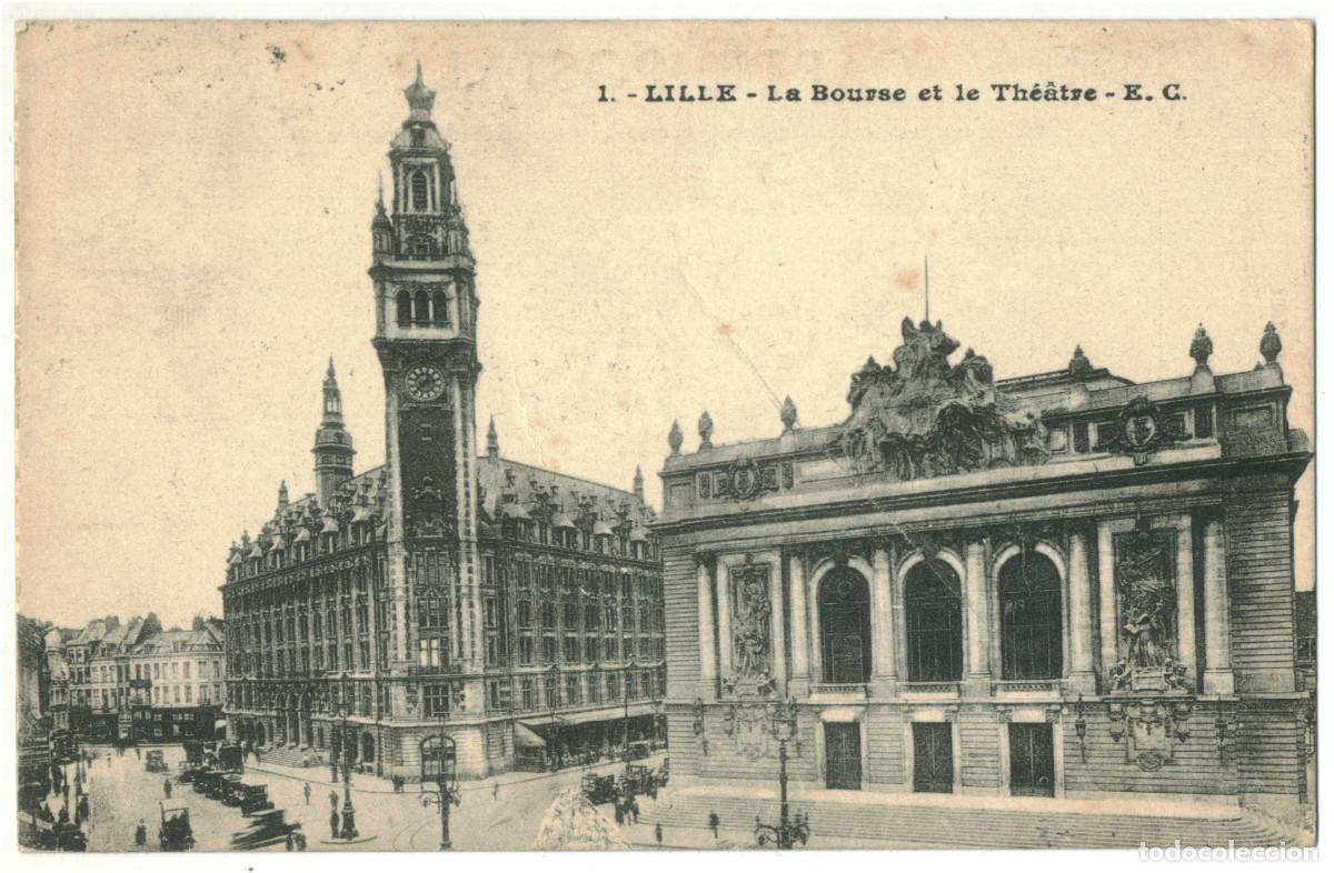 Cartes Postales: LILLE_Th&eacute;&acirc;tre_E.Cailteux Gorlier 1 / Teatros Francia