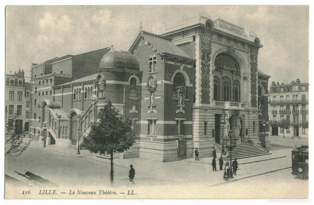 Postales: LILLE_Nouveau Th&eacute;&acirc;tre_LL. 116 / Teatros Francia