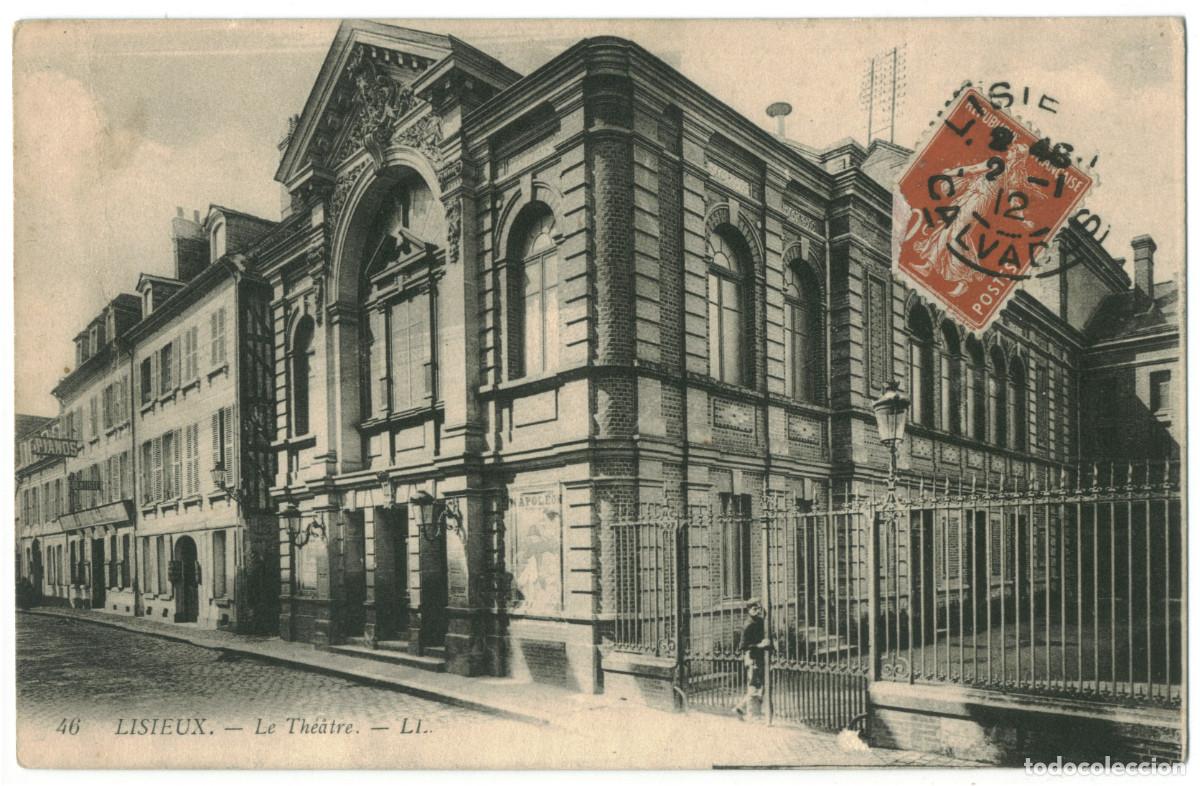 Postales: LISIEUX_Th&eacute;&acirc;tre_LL. 46 / Teatros Francia