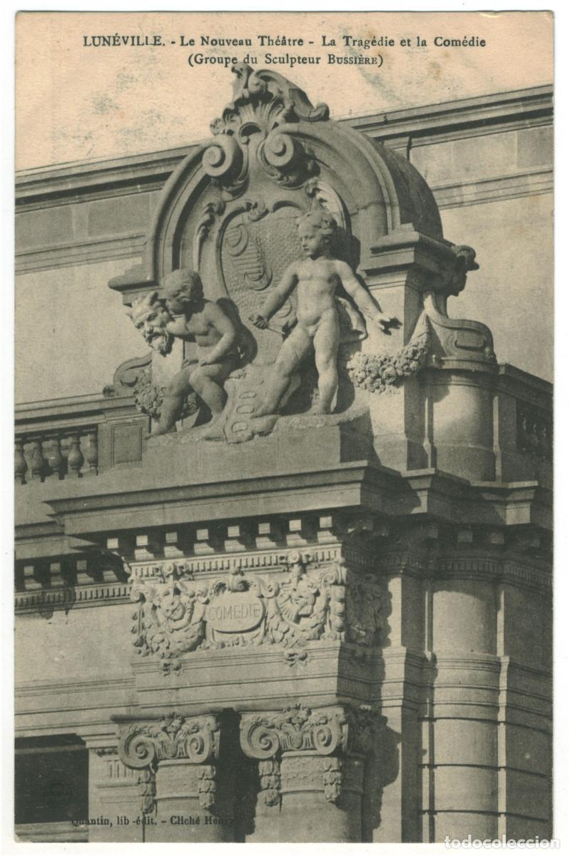 Postales: LUN&Eacute;VILLE_Th&eacute;&acirc;tre_Quantin / Teatros Francia