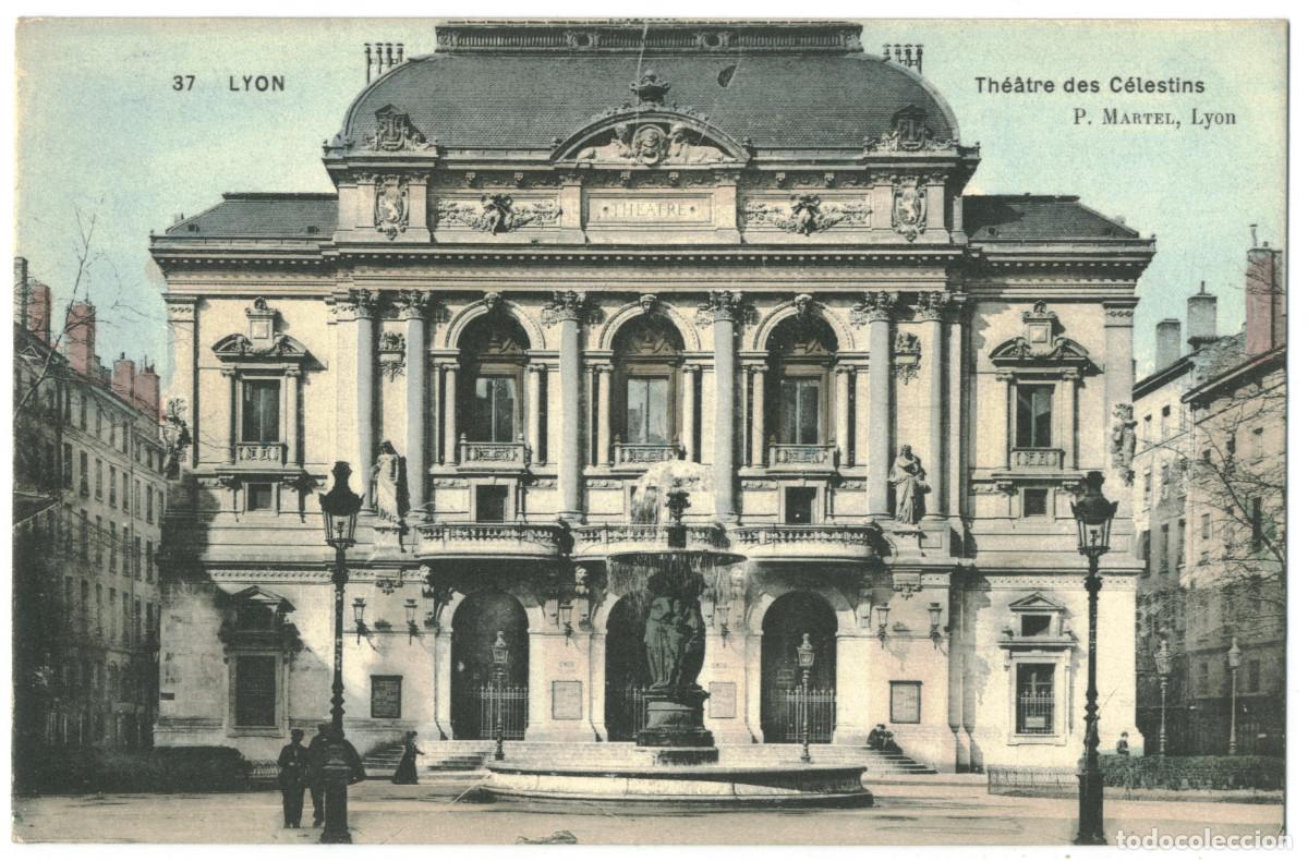 Postales: LYON_Th&eacute;&acirc;tre des C&eacute;lestins_P. Martel 37 / Teatros Francia