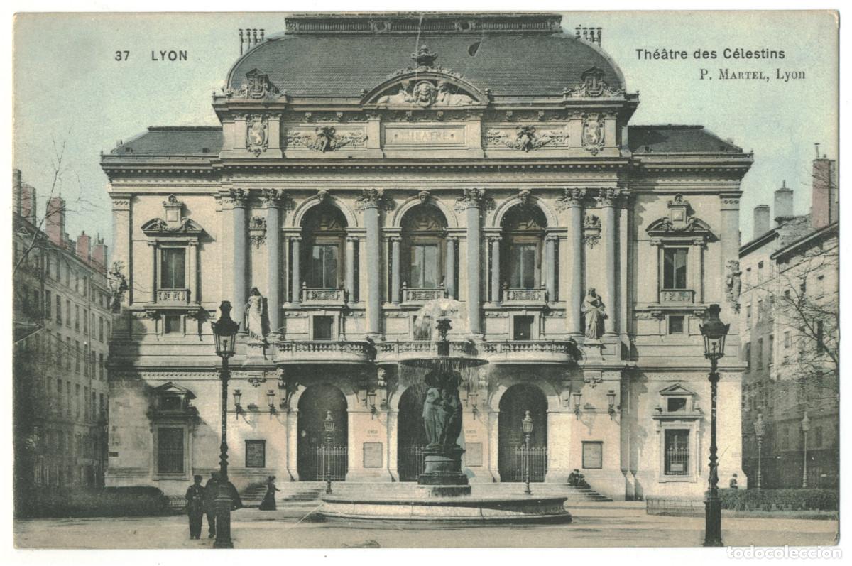 Postales: LYON_Th&eacute;&acirc;tre des C&eacute;lestins_P. Martel 37 / Teatros Francia