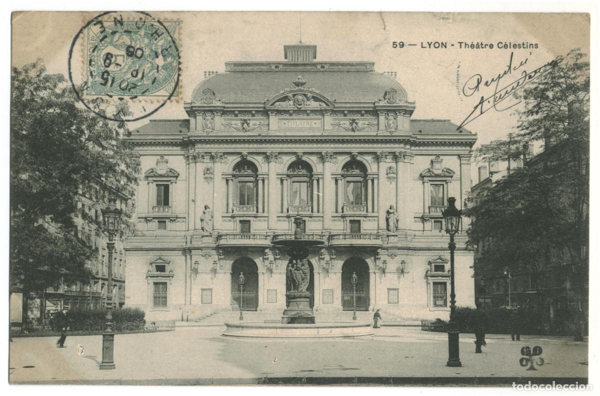 Cartes Postales: LYON_Th&eacute;&acirc;tre des C&eacute;lestins_[Tr&eacute;fle] 59 / Teatros Francia
