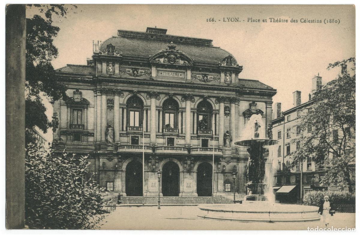 Cartes Postales: LYON_Th&eacute;&acirc;tre des C&eacute;lestins_La Cigogne 166 / Teatros Francia