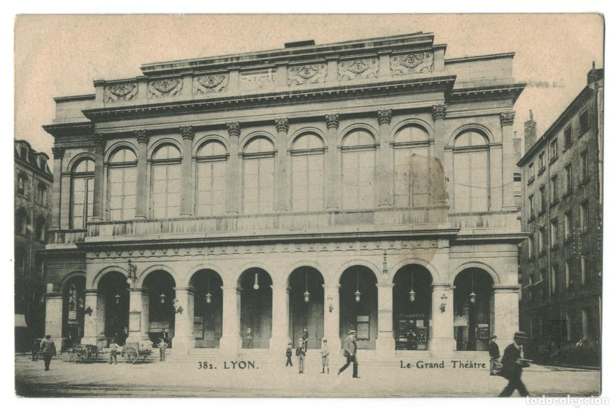 Postales: LYON_Grand Th&eacute;&acirc;tre_Sin datos 382 / Teatros Francia