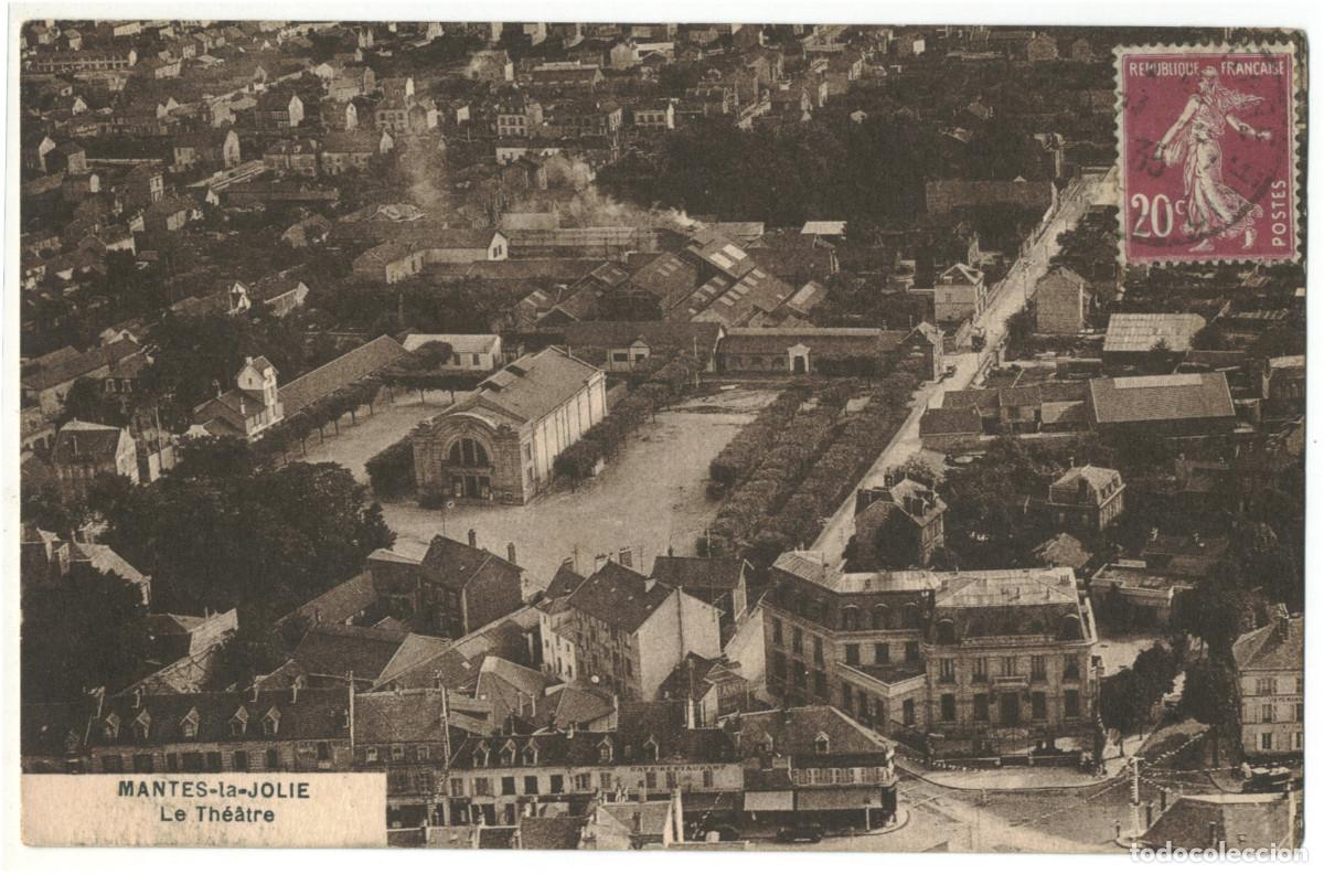 Postales: MANTES-la-JOLIE_Th&eacute;&acirc;tre_Bertin Taluffe / Teatros Francia