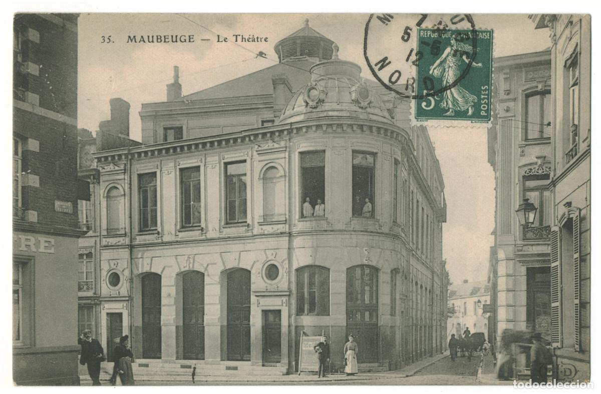 Postales: MAUBERGE_Th&eacute;&acirc;tre_ELD 35 / Teatros Francia