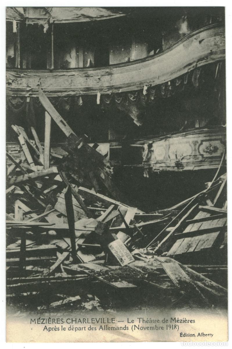 Postales: M&Eacute;ZI&Egrave;RES CHARLEVILLE_Th&eacute;&acirc;tre_Alberty / Teatros Francia