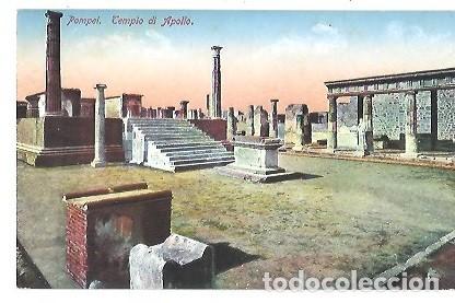 Postales: ANTIGUA POSTAL POMPEI TEMPIO DI APOLLO