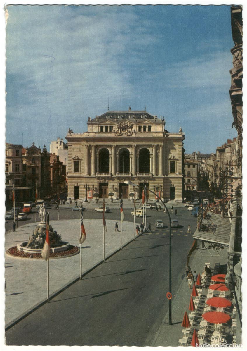 Postales: MONTPELLIER_Th&eacute;&acirc;tre_Rella 60_70 / Teatros Francia