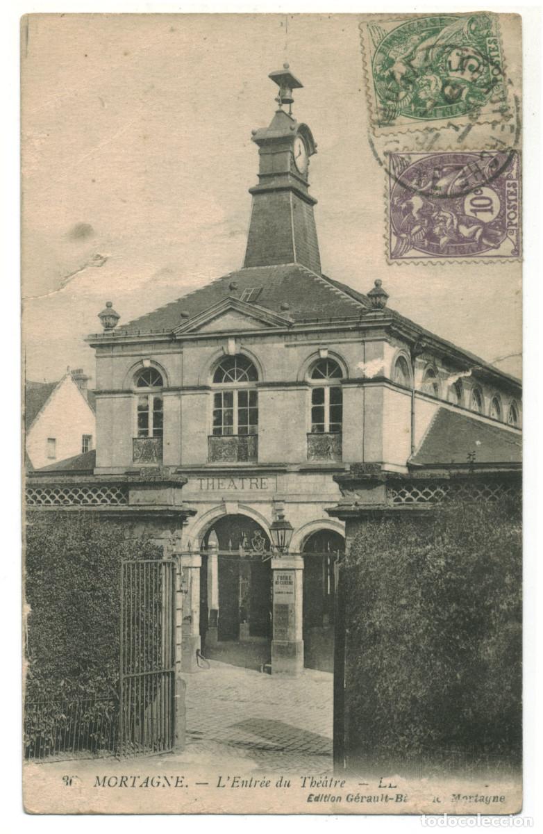 Postales: MORTAGNE_Th&eacute;&acirc;tre_G&eacute;rault et L&eacute;vy 30 / Teatros Francia