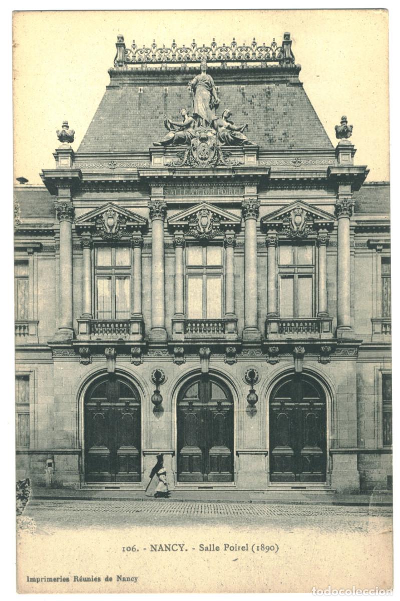 Postales: NANCY_SALLE pOIREL_Imprimeries R&eacute;unies 106 / Teatros Francia