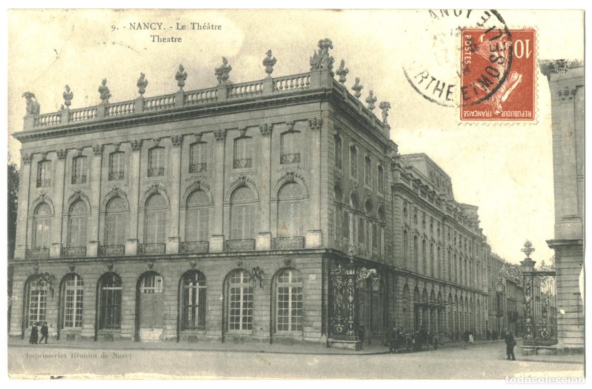 Postales: NANCY_Th&eacute;&acirc;tre_Henri Martin 9 / Teatros Francia