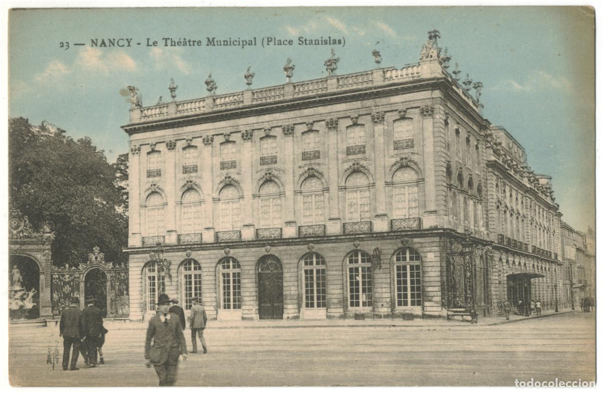 Postales: NANCY_Th&eacute;&acirc;tre_Royer 23 / Teatros Francia