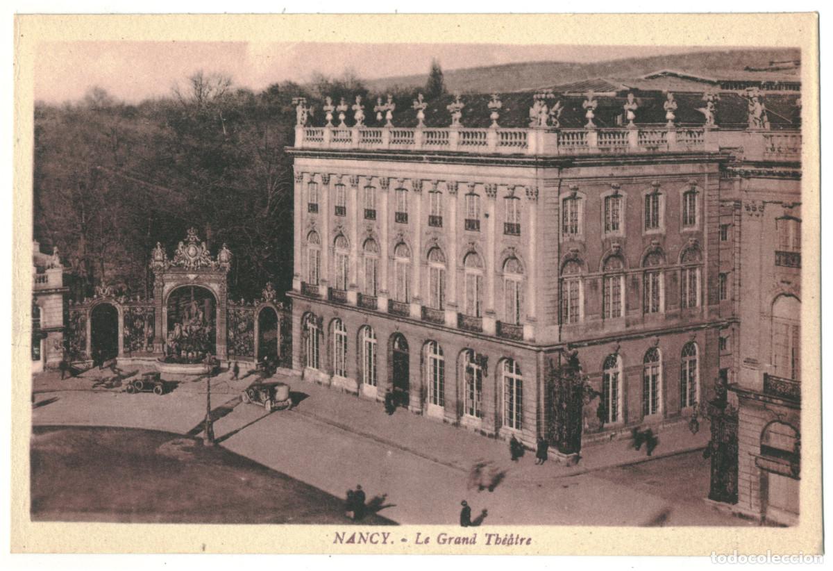 Postales: NANCY_Grand Th&eacute;&acirc;tre_V. Roeder / Teatros Francia
